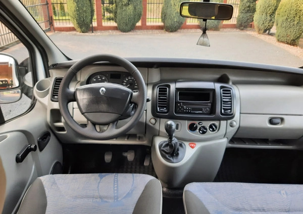 Renault Trafic cena 26900 przebieg: 261282, rok produkcji 2005 z Piła małe 277